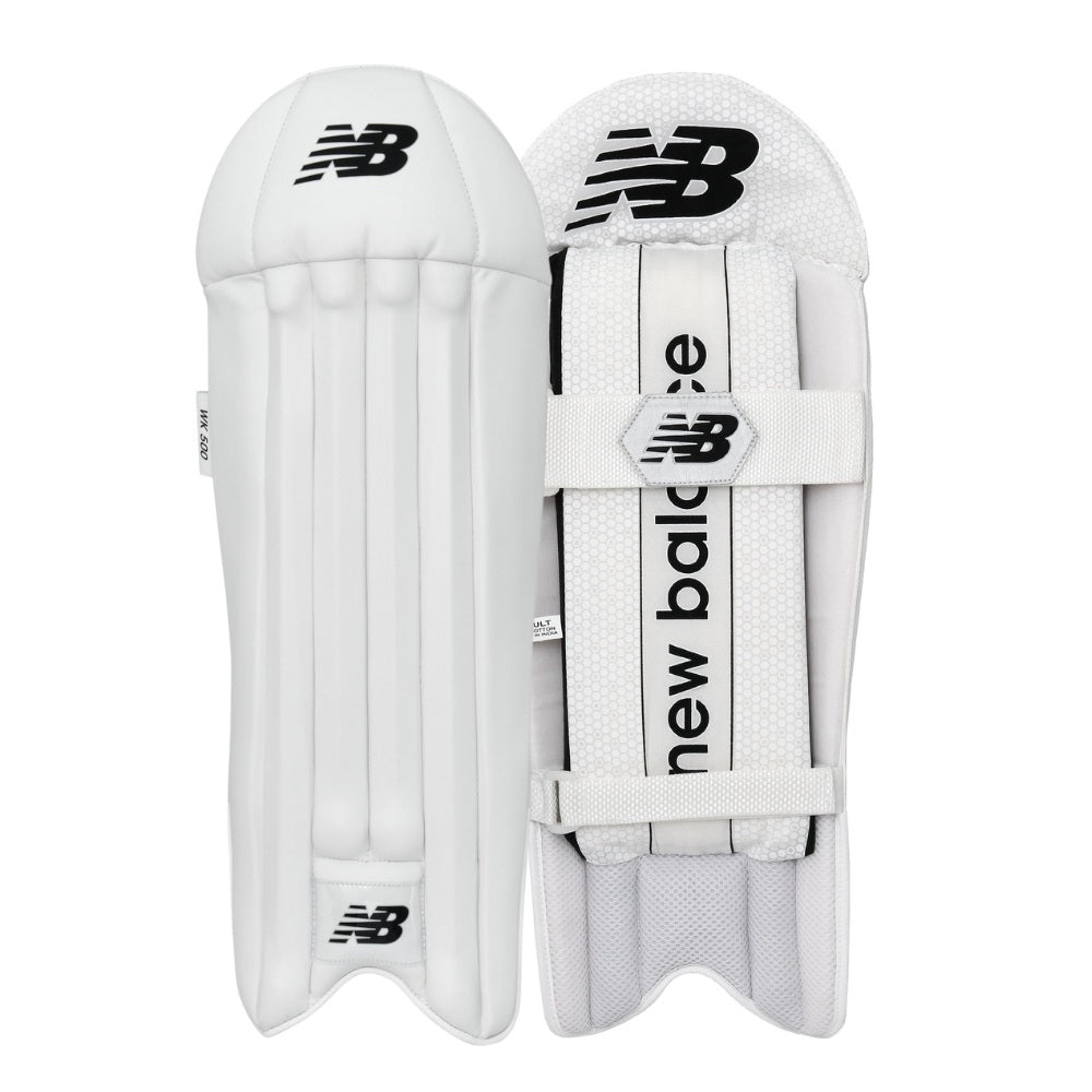 New Balance 500 Wicket Keeping Pads Stag Sports Cricket store