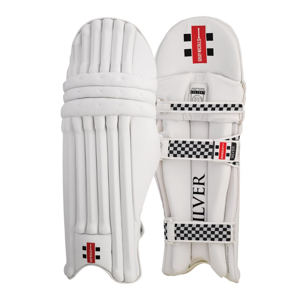 Gray Nicolls Silver Cricket Leg Guards