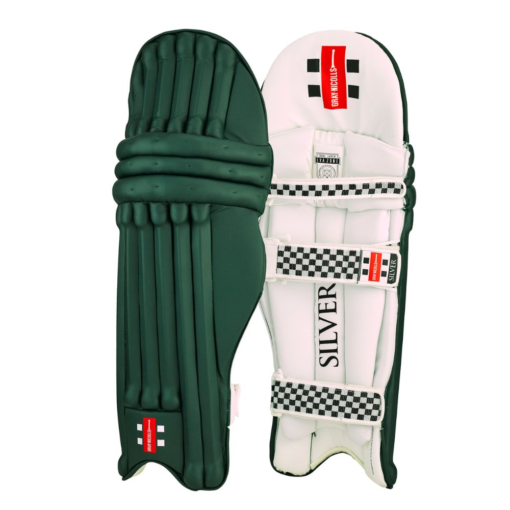 Buy Gray Nicolls Silver Coloured Batting Pads Online | Stag Sports