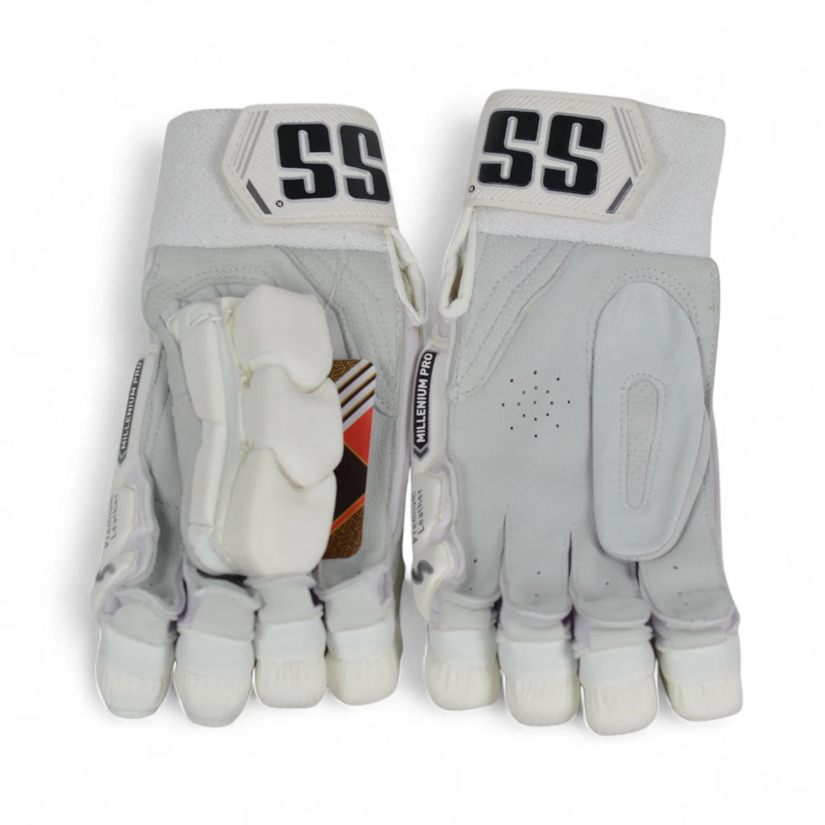 SS Millenium Pro White Batting Gloves