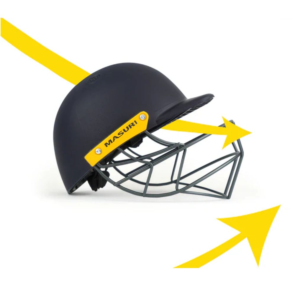 Masuri C Line Steel Grille Junior Cricket Helmet at Stag Sports Store