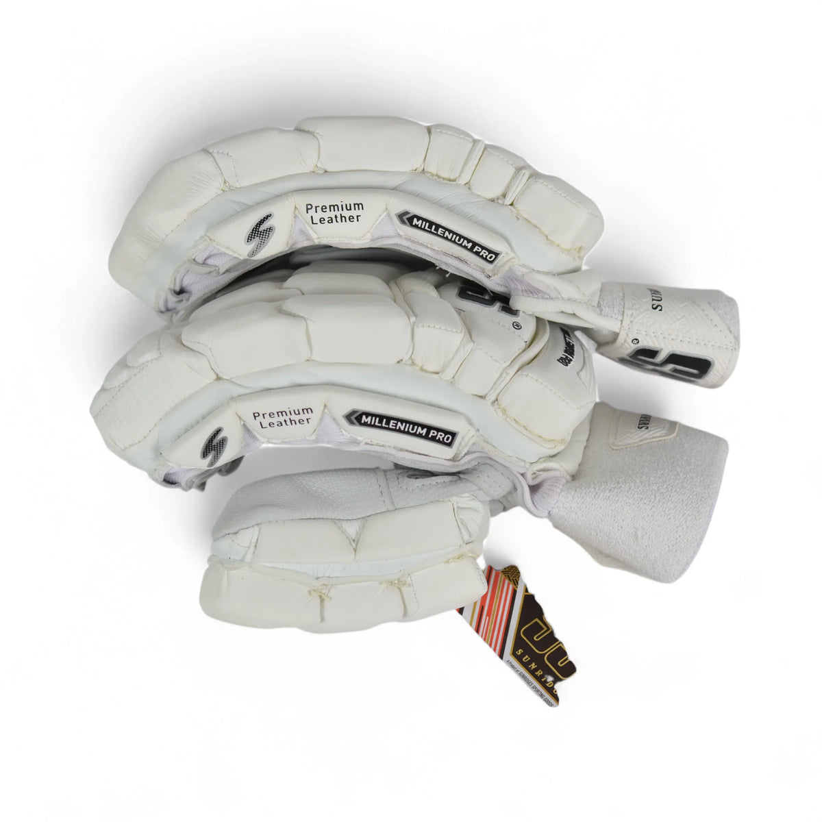 SS Millenium Pro White Batting Gloves