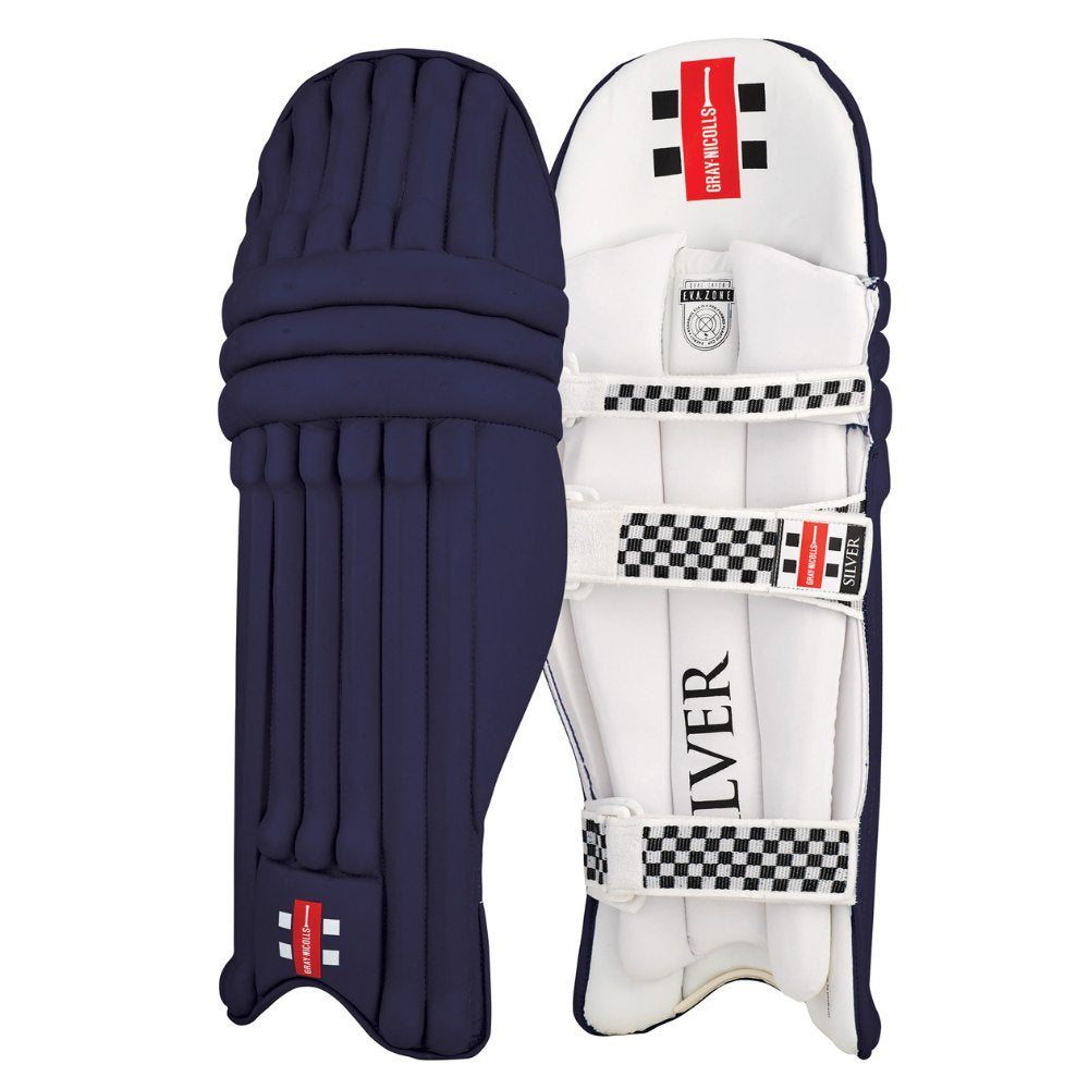 Buy Gray Nicolls Silver Coloured Batting Pads Online | Stag Sports