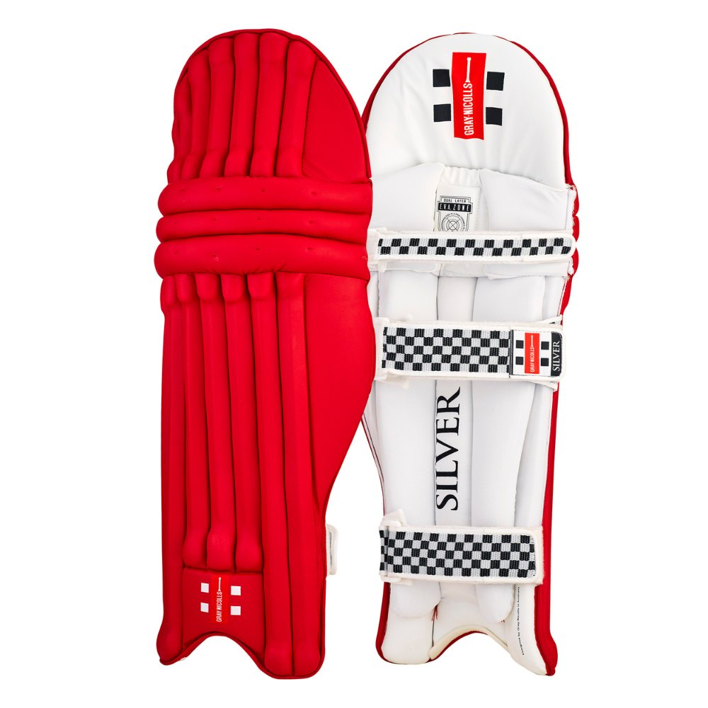 Buy Gray Nicolls Silver Coloured Batting Pads Online | Stag Sports