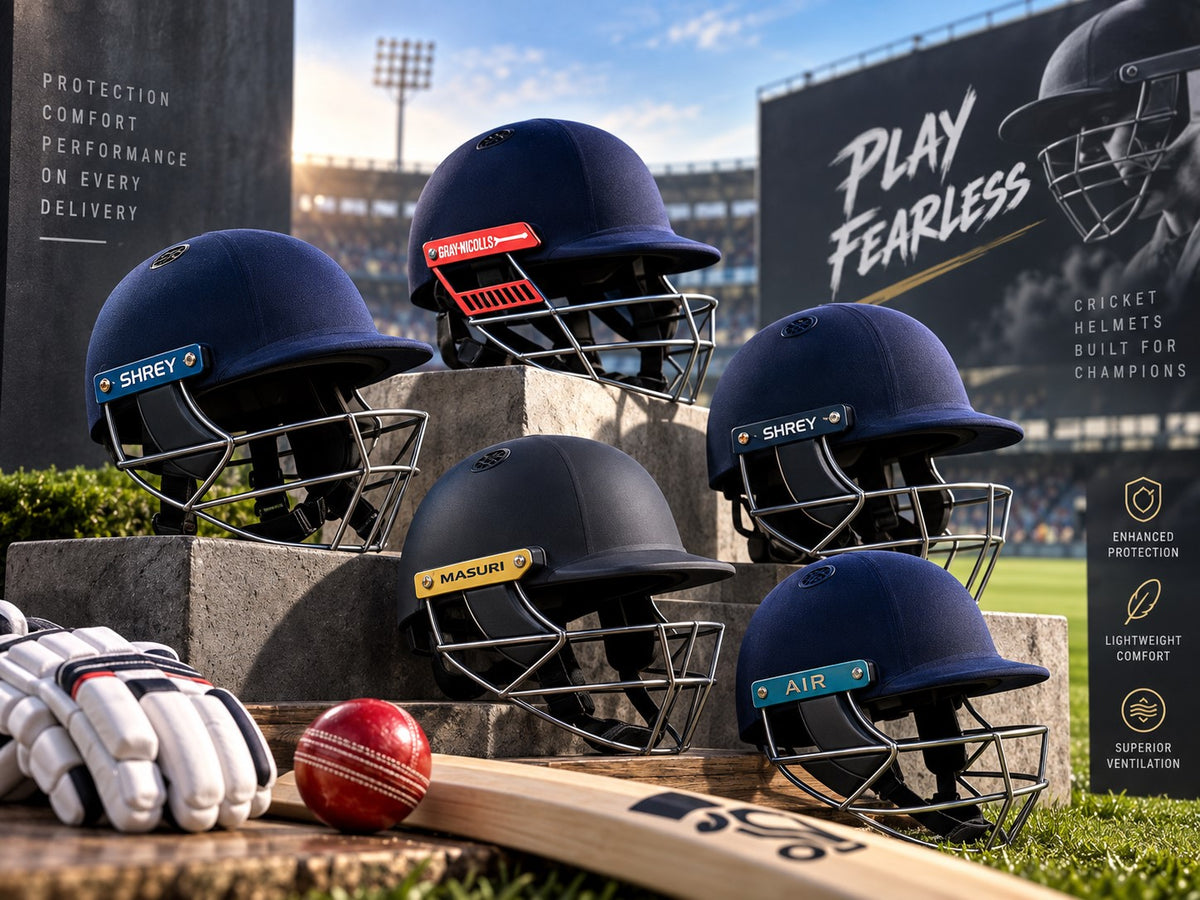 
                  
                    CRICKET HELMETS
                  
                