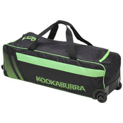 Kookaburra Pro 5.0 Wheelie Kit Bag Black/Lime 25/26