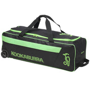 Kookaburra Pro 5.0 Wheelie Kit Bag Black/Lime 25/26
