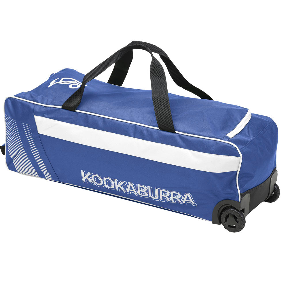 Kookaburra Pro 5.0 Wheelie Kit Bag Navy/White 25/26