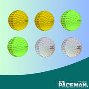 Paceman Pitch Attack Machine Balls Mixed Pack of 6 Balls