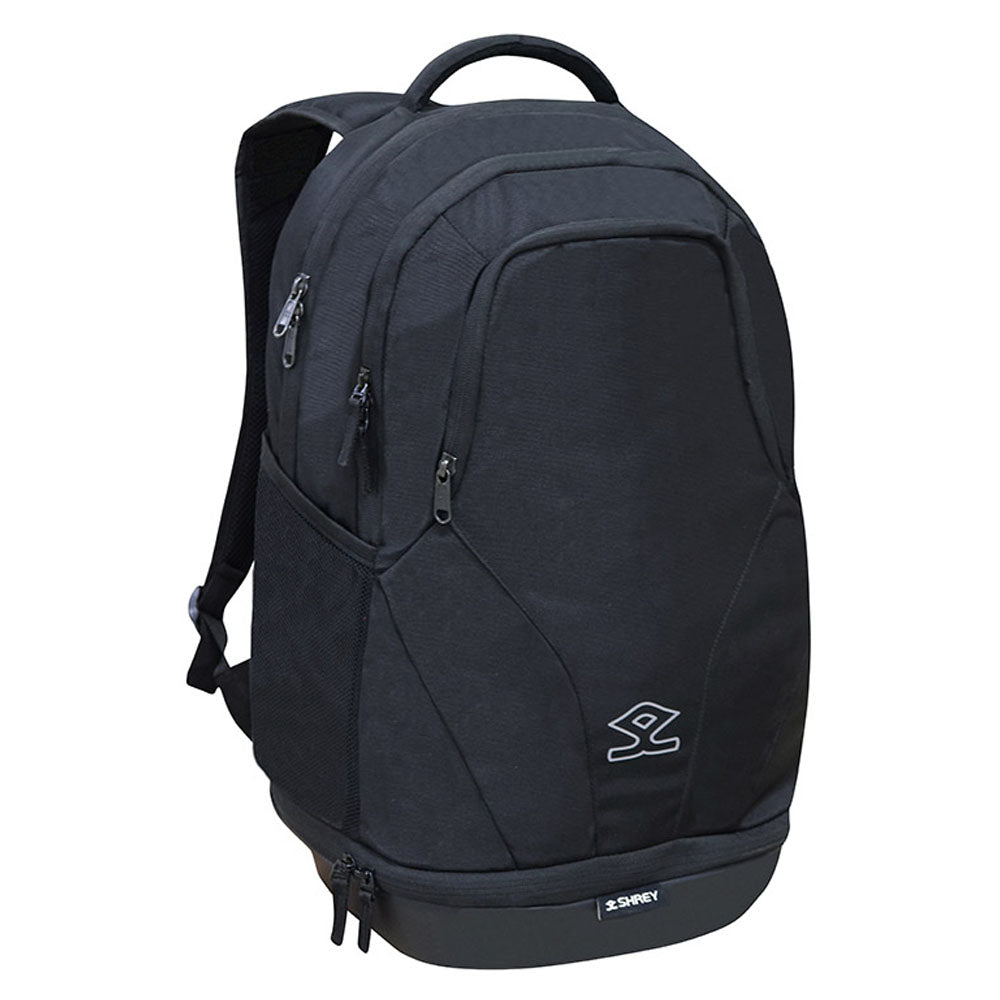 SHREY Rucksack 2.0 Black Kit Bag - Stag Sport Cricket Store Epping