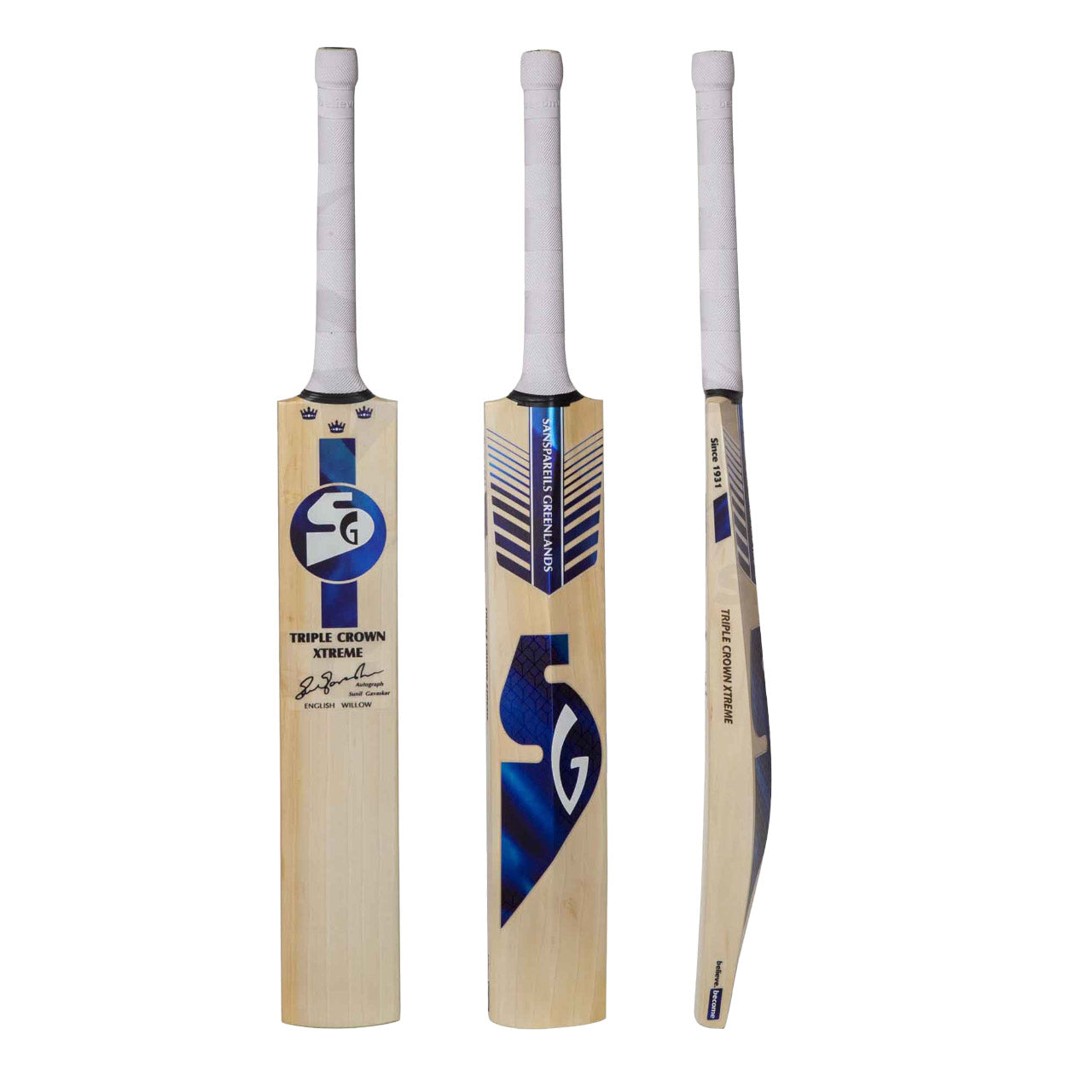 SG Triple Crown Xtreme English Willow Cricket Bat buy from stagsports