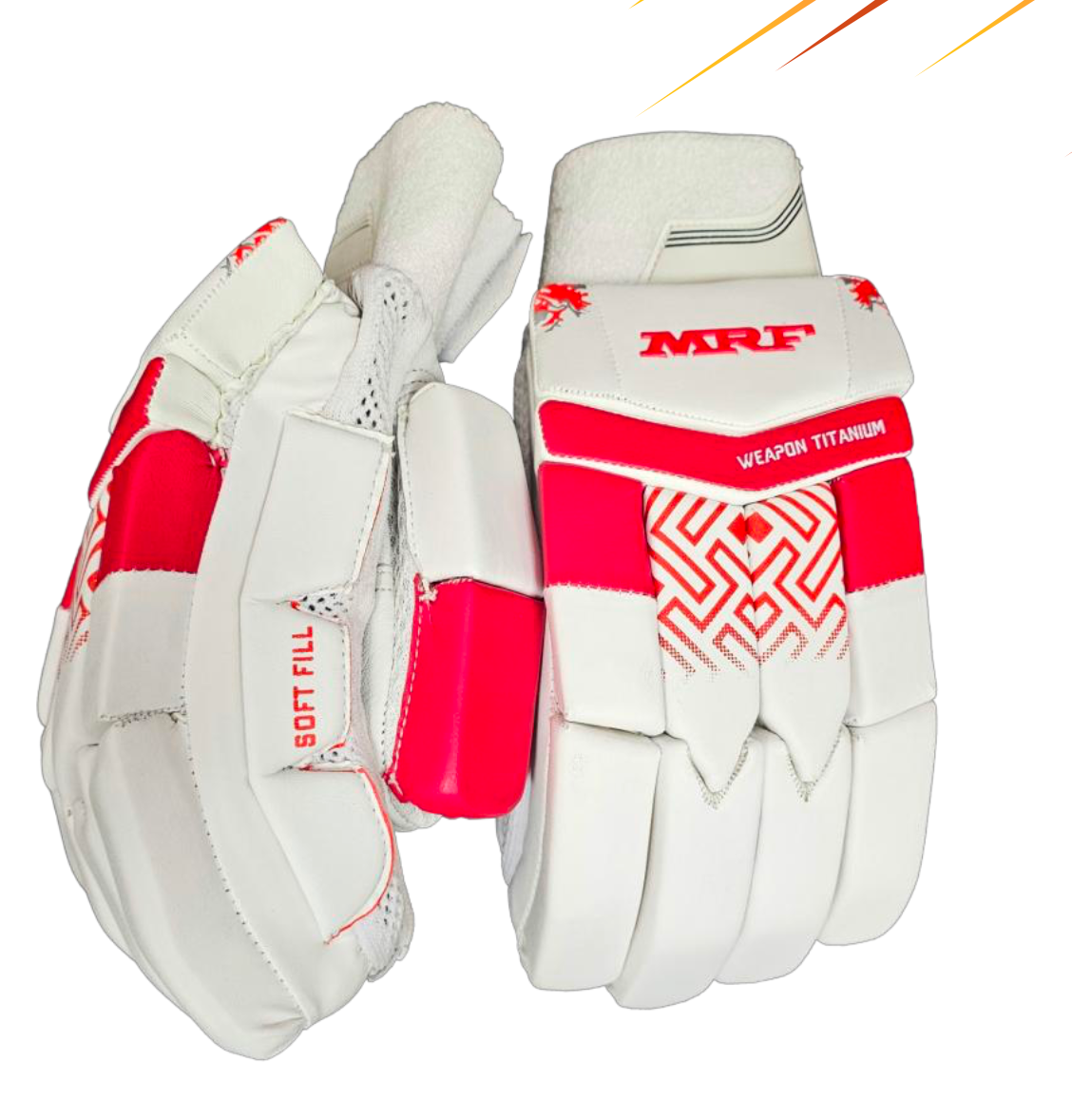 MRF Weapon Titanium Batting Gloves 26/27