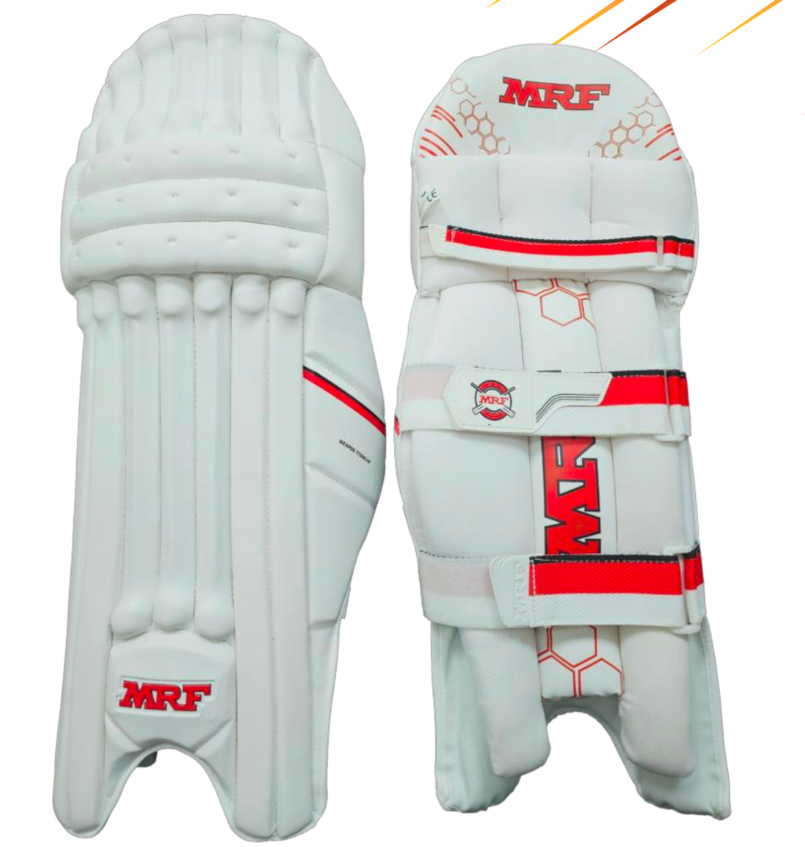 MRF Weapon Titanium Batting Pads 26/27