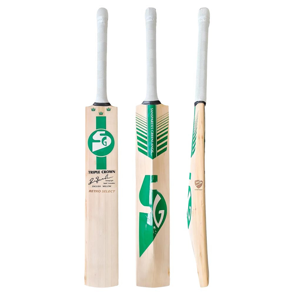 SG Tripple Crown Retro Select English Willow Cricket Bat