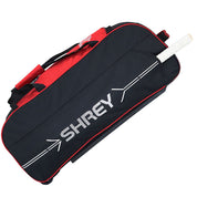 Shrey Ranger Wheelie Kit Bag - Black/Red