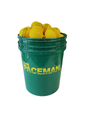 Paceman Cricket Regular Bowling Machine Balls Bucket x 48