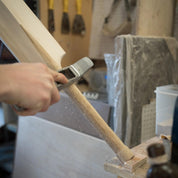 Cricket Bat Handle Reshaping and Rethreading