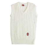 Gray Nicolls Sleeveless Sweater Off White