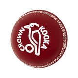 Kookaburra Crown 2 Piece Cricket Ball - Red