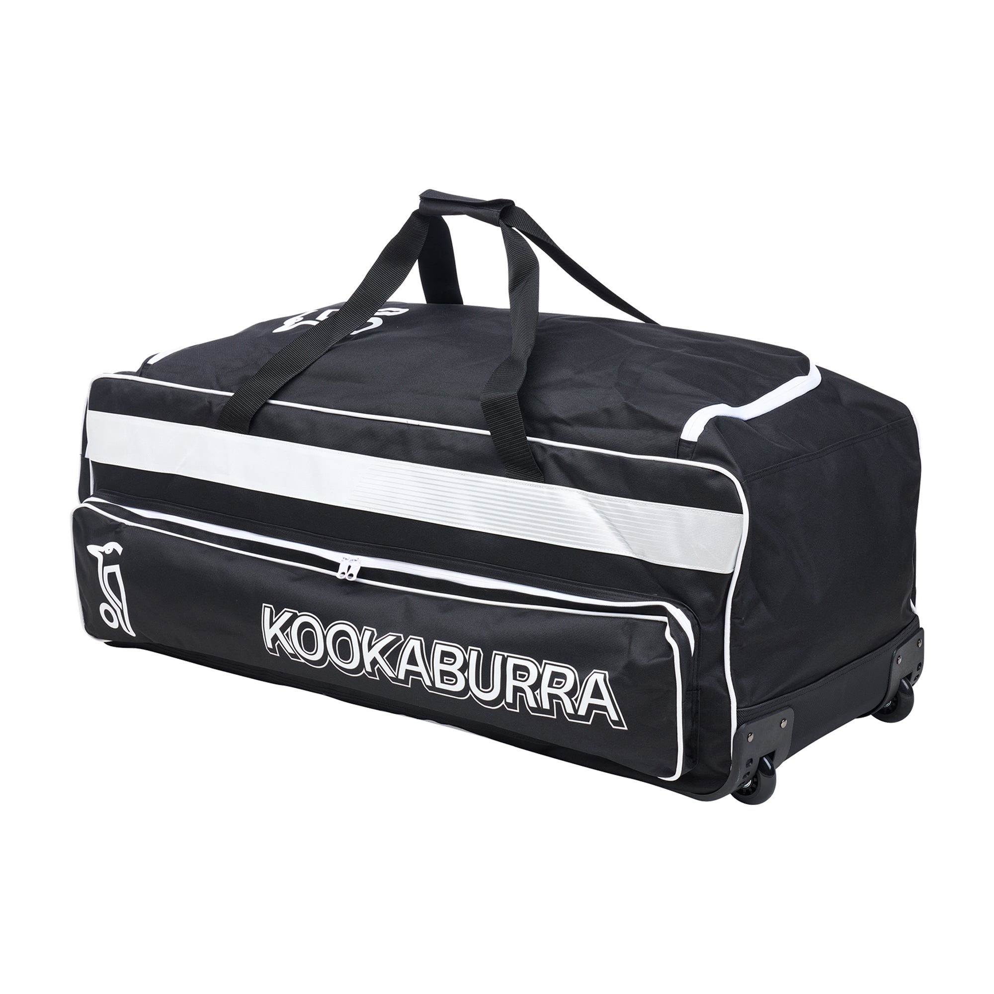 Kookaburra Pro 1.0 Wheel Cricket Kit Bag Black/White
