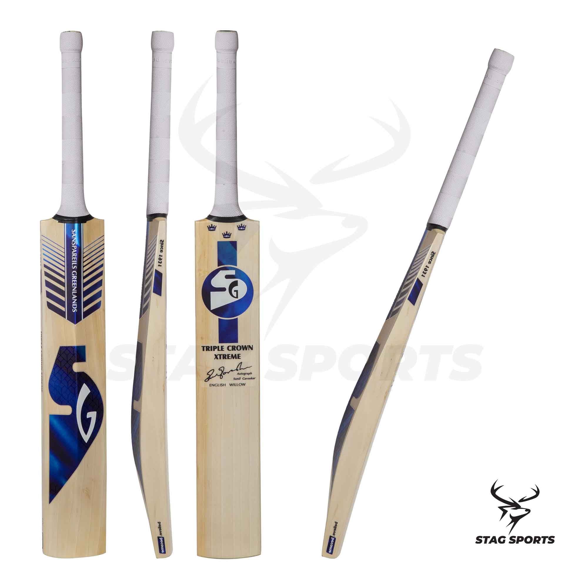 SG Triple Crown Xtreme English Willow Cricket Bat buy from stagsports