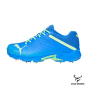 PUMA Spike 22.2 Bluemazing Green Ocean Dive Cricket Shoes