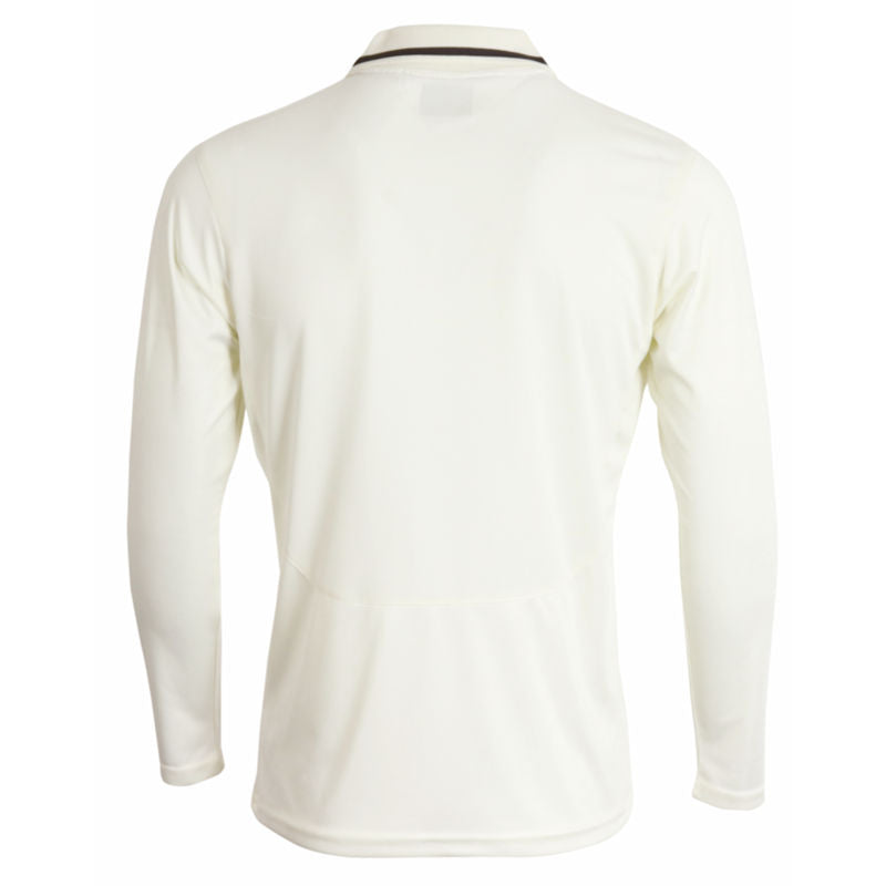Shrey Premium Cricket Shirt Off White Long Sleeves
