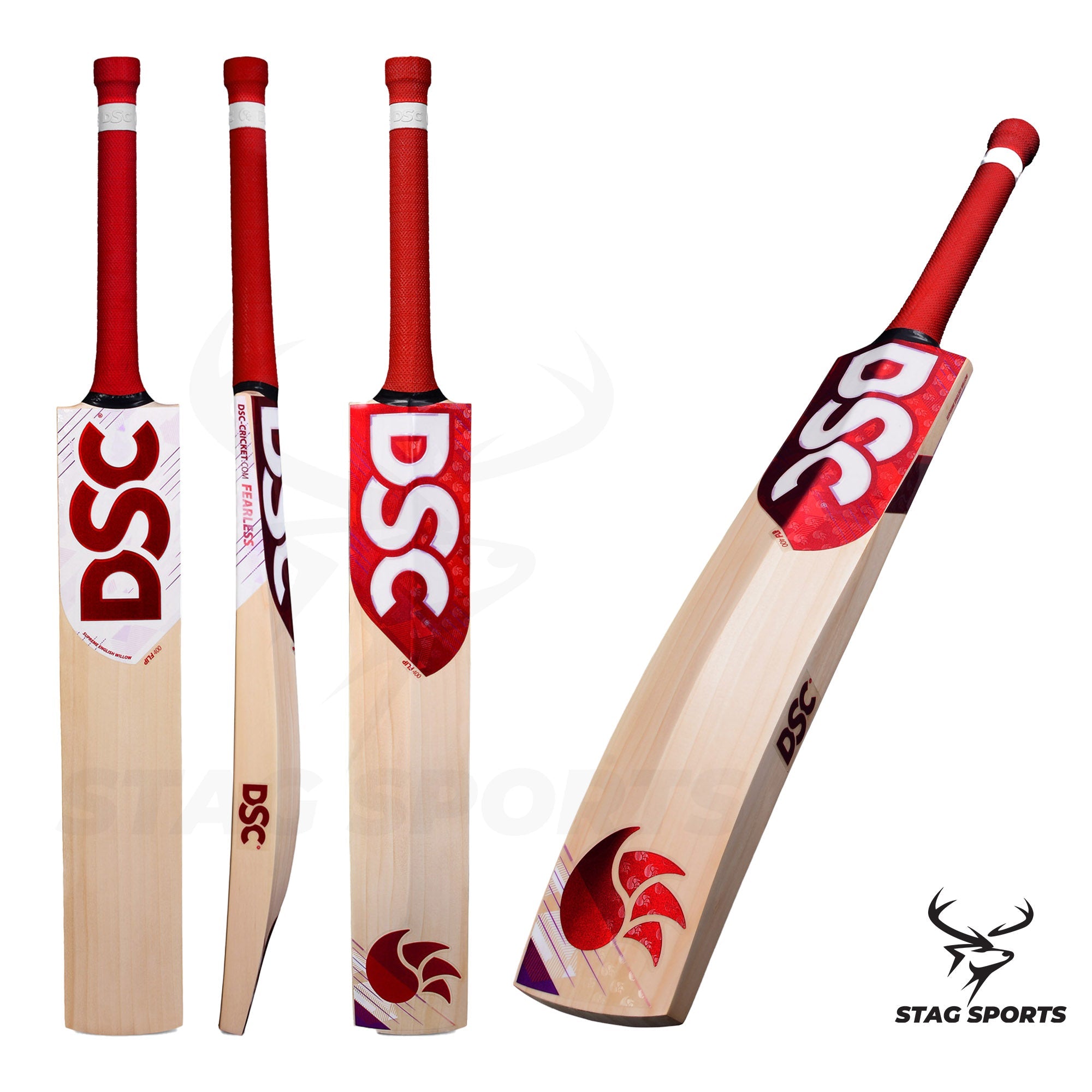 DSC FLIP 500 ENGLISH WILLOW CRICKET BAT