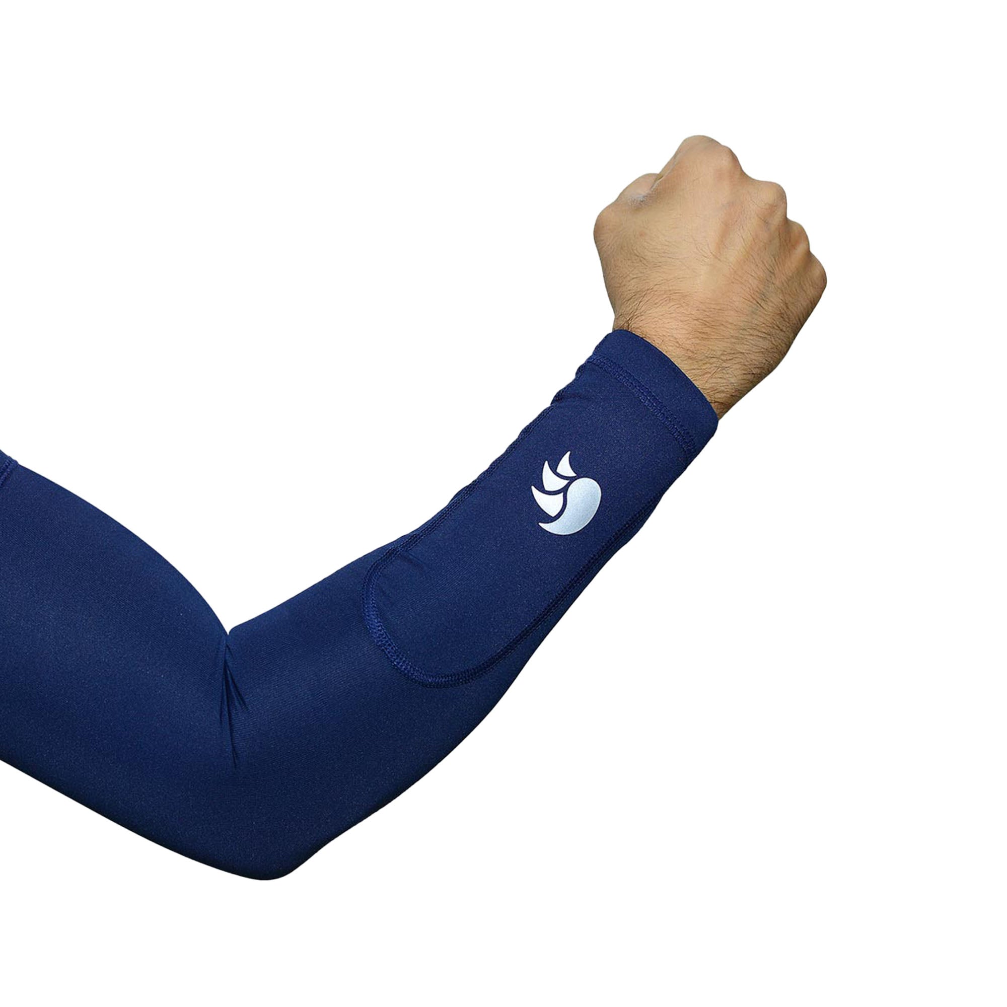 DSC NAVY ARM SLEEVES COMPRESSION