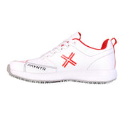 PAYNTR X Pimple Cricket Shoes Rubber White/Red