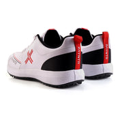 Payntr X Pimple Cricket Shoes Rubber White/Black