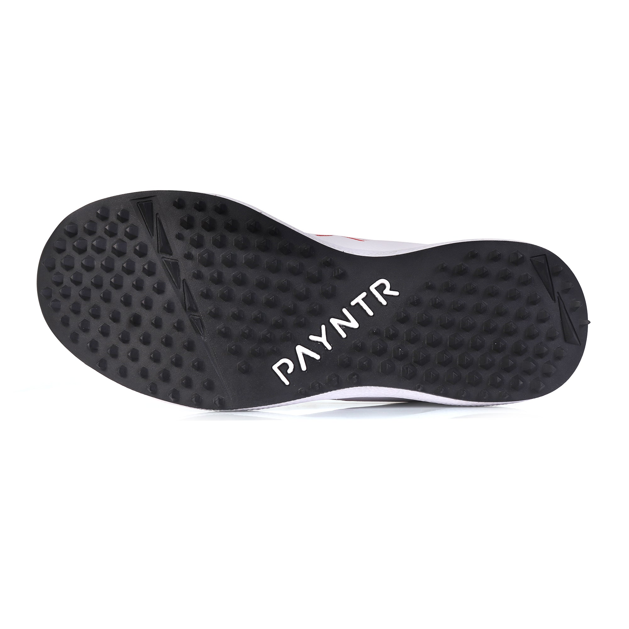 Payntr X Pimple Cricket Shoes Rubber White/Black