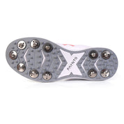 PAYNTR X Spike Cricket Shoes White/Red