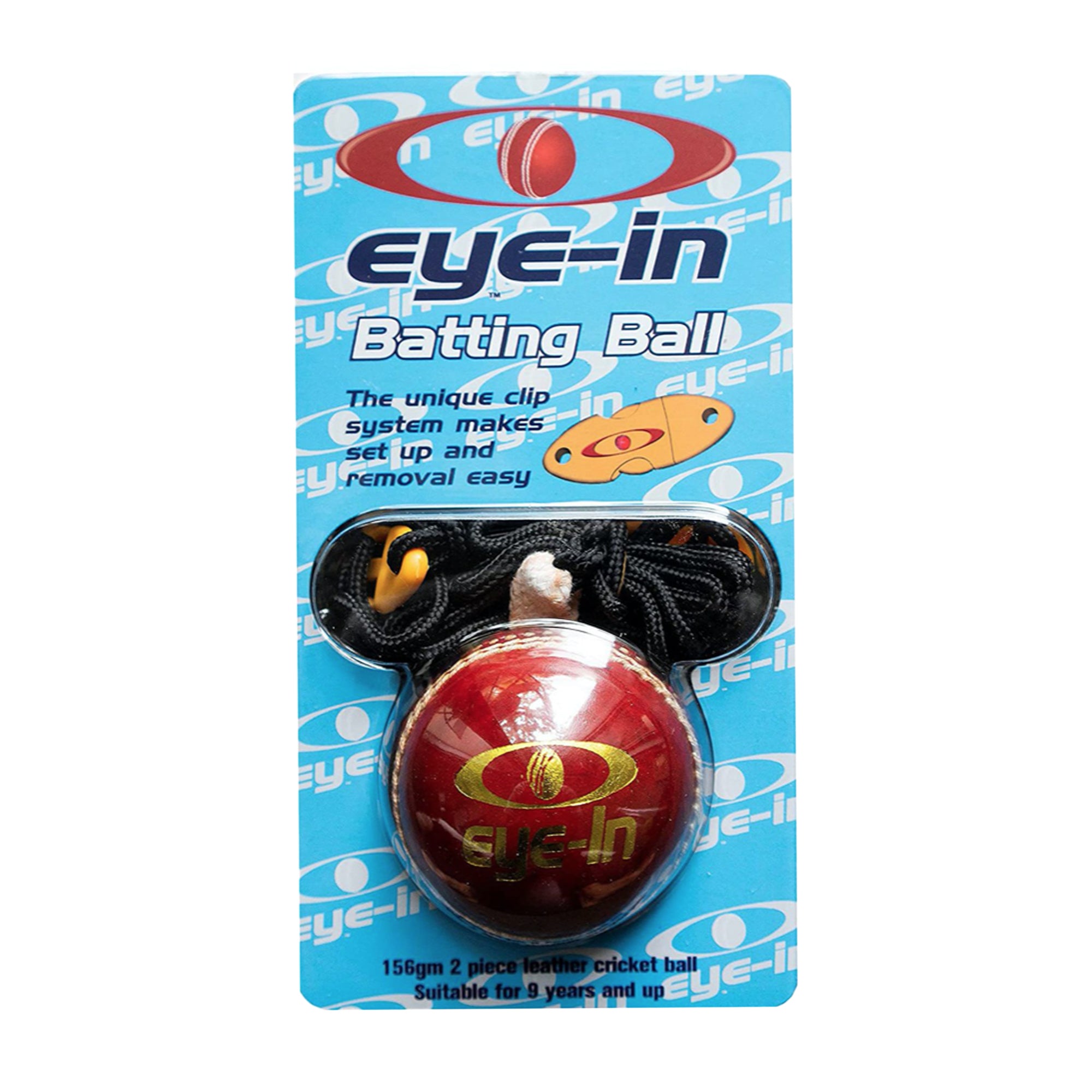 EYE In Batting Training Ball - Leather Ball On String
