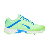 PUMA Spike 22.2 Elektro Green-Bluemazing-Puma White Cricket Shoes